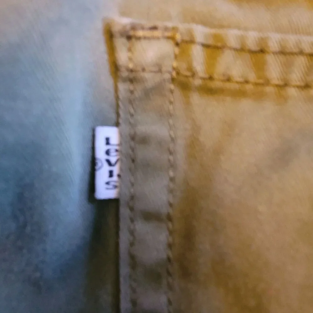 Levi's 508 Men's Green Straight Denim Jeans 34x32 White Tag